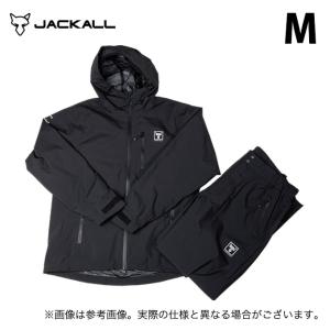 ジャッカル RFジャケットセットアップ (ブラック／M) (レインウェア／2024年モデル) /RFレインセットアップ /(5)｜f-marunishi3