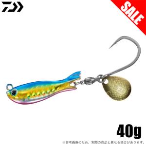 (8)【目玉商品】ダイワ リアルブレードTG 40g (ブルピンゴールド) タングステンブレードジグ/ブレードジギング/サワラ / 【Σ01】