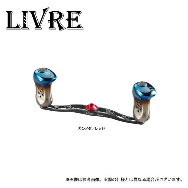 【取り寄せ商品】 メガテック リブレ CRANK 140 (シマノ・左) ガンメタ／レッド (ベイト...