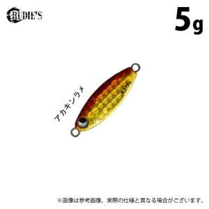 ルーディーズ 魚子メタル (5.0g／アカキンラメ) (メタルジグ・ソルトルアー) /5g /RUDIE'S /(5)｜f-marunishi3