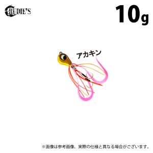 ルーディーズ 魚子ラバ (10g／アカキン) (マイクロタイラバ・ソルトルアー) /10.0g /RUDIE'S /(5)｜f-marunishi3