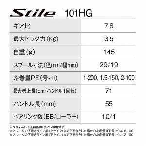 シマノ 26 スティーレ 101HG LEFT...の詳細画像2
