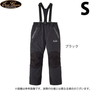 【取り寄せ商品】 エバーグリーン EG ストレッチ・ロング レインパンツ (ブラック) (サイズ：S) (フィッシングウェア) /(c)｜f-marunishi