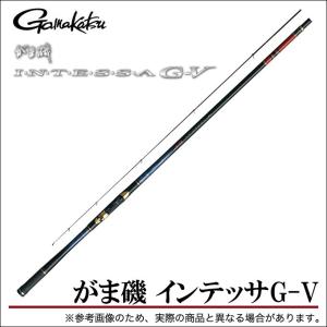 【取り寄せ商品】 がまかつ がま磯 インテッサG-V （1号 5.0m）（磯上物竿）/インテッサG5 (c)｜f-marunishi