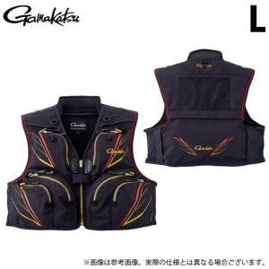 Gamakatsu（がまかつ） GM2328 ショートハーフメッシュベスト 5L