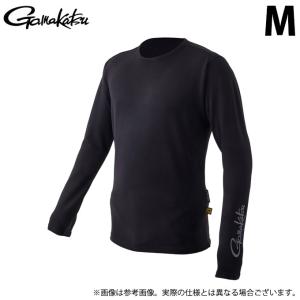 【取り寄せ商品】 がまかつ GM3704 (M／ブラック) NO FLY ZONE(R) ロングスリーブクールTシャツ (フィッシングウェア／2023年春夏モデル) /(c)｜f-marunishi