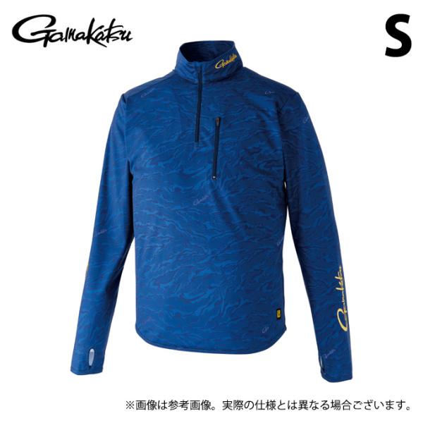 【取り寄せ商品】 がまかつ GM3728 (S／ネイビー) NO FLY ZONE(R) ジップシャ...
