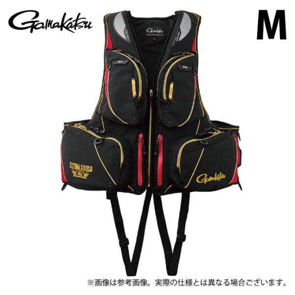 【取り寄せ商品】 がまかつ GM2183 (M／ブラック×レッド) アルテマシールドプロフローティン...