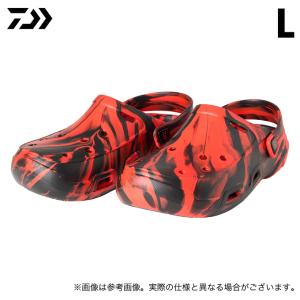 【取り寄せ商品】 ダイワ DL-1462 レッドマーブル／L(26.0〜26.5) ラジアルデッキサンダル (靴・サンダル／2024年春夏モデル) /24SS /(c)｜f-marunishi