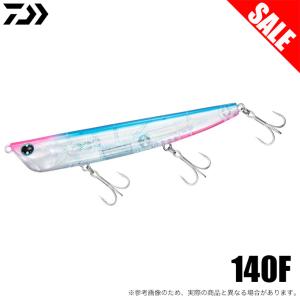 (8)【目玉商品】ダイワ モアザン バーストアッパー 140F (ラトリンクリアアデル蛍ムラ夜桜) ソルトルアー/ポッパー/ シーバスルアー / 【Σ01】｜つり具のマルニシYahoo!店