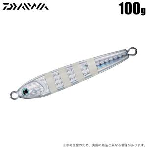 (5)ダイワ TGベイト 100  カラー：3Dシルバーゼブラグロー (メタルジグ) タングステン/100g 【Σ01】