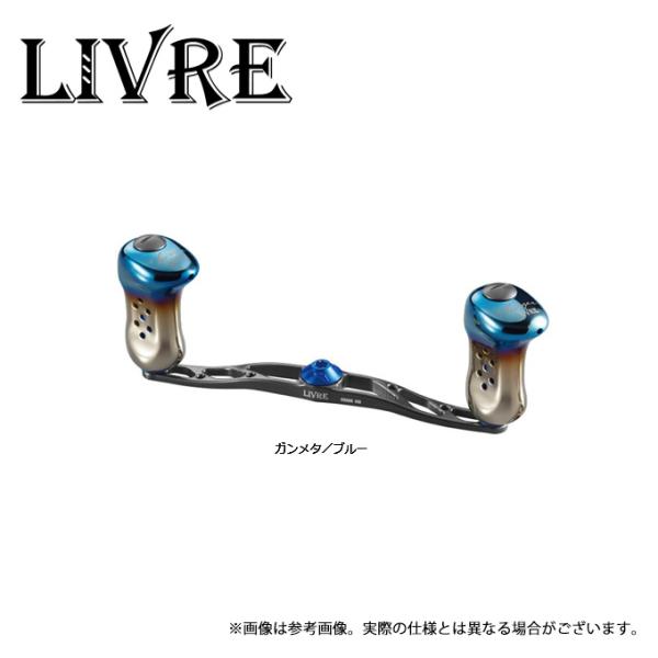 【取り寄せ商品】 メガテック リブレ CRANK 140 (ダイワ・右) ガンメタ／ブルー (ベイト...