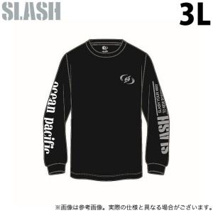 【取り寄せ商品】 スラッシュ SL-300 (ブラック／3L) オーシャンパシフィックコラボロンT (Tシャツ・フィッシングウェア) /(c)｜f-marunishi