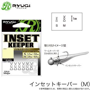 リューギ インセットキーパー (サイズ：M) 品番：R4002 (ワームキーパー) /(5)｜f-marunishi