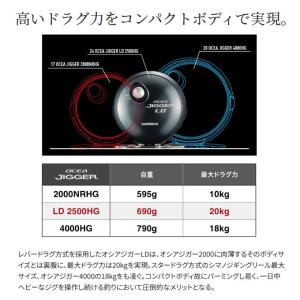 シマノ 24 オシアジガー LD 2500HG...の詳細画像4