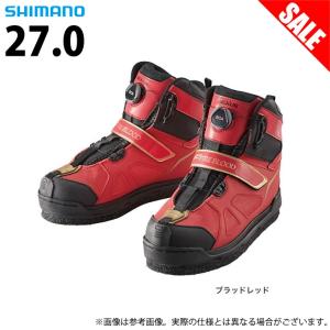 (7)【目玉商品】 シマノ FS-175U (27.0／ブラッドレッド) リミテッドプロ ゴアテックス ボアシューズ (磯靴・磯シューズ) 【Σ01】　爆買