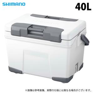 シマノ (NB-340W) アブソリュートフリーズ ベイシス 40L ピュアホワイト (クーラーボックス) /40リットル /(7)｜f-marunishi