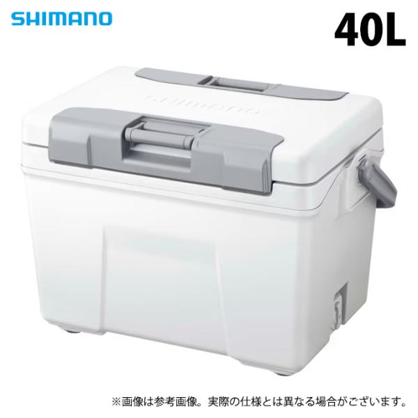 シマノ (NB-440W) アブソリュートフリーズ ライト 40L ピュアホワイト (クーラーボック...