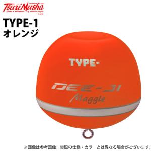 【取り寄せ商品】 釣武者 デージマギー (TYPE-1／オレンジ) (スーパーフカセゲーム専用ウキ) /TsuriMusha /(c)｜f-marunishi