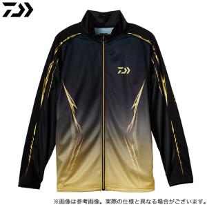 ダイワ DE-3121T (ブラック) トーナメント ウィンドブロックゲームシャツ (フィッシングウェア／2021年モデル) /(5)