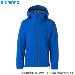 シマノ RA-006V (ブルー) ストレッチ レインジャケット (フィッシングウェア／2022年春夏モデル) /(5)