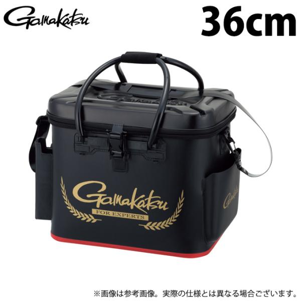 【取り寄せ商品】 がまかつ GM2498 (ブラック／36cm) タックルバッカン(E.V.A) (...