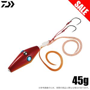 【目玉商品】ダイワ 紅牙 ベイラバーフリーα フックアッパー 45g アカキン(タイラバ) ネクタイフックユニットセット /(5)｜f-marunishiweb2nd