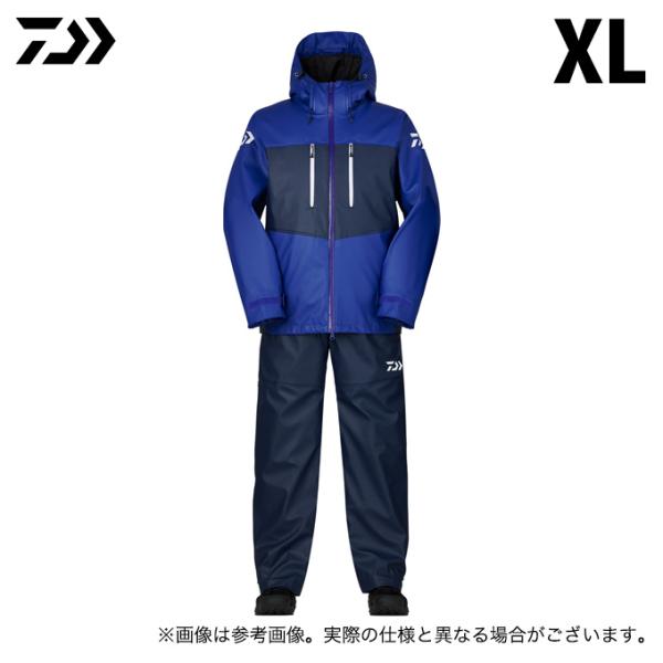 ダイワ DW-6023 (ブルー／XL) PUオーシャンサロペットウインタースーツ (防寒着・フィッ...