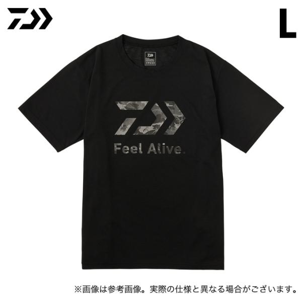 ダイワ DE-9524 (ブラック／L) Feel Alive.サンブロックシャツ (フィッシングウ...