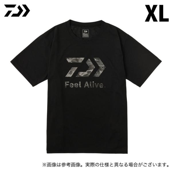 ダイワ DE-9524 (ブラック／XL) Feel Alive.サンブロックシャツ (フィッシング...