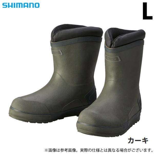 【取り寄せ商品】 シマノ FB-067U (L／カーキ) スーパーサーマルデッキブーツ (靴・ブーツ...
