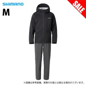 【目玉商品】 シマノ RA-005V (M／ブラック) ベーシック フィッシングレインスーツ (フィッシングウェア／2022年春夏モデル) /22SS /(7)｜f-marunishiweb2nd