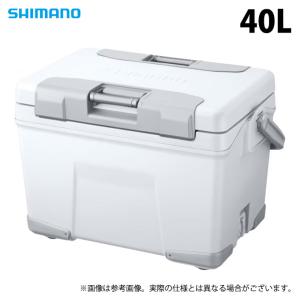 【目玉商品】シマノ (NB-240W) アブソリュートフリーズ リミテッド 40L クールホワイト (クーラーボックス) /40リットル /(7)｜f-marunishiweb2nd