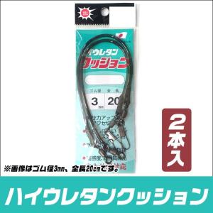 清光商店 ハイウレタンクッションゴム 2本入（ゴム径2.5mm・全長20cm/ゴム径3mm・全長20cm）(6)