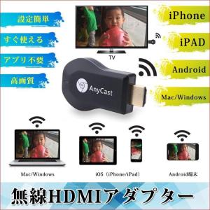 モニターレシーバー ミラーリング iphone Android 無線 テレビ HDMI ワイヤレス レシーバー アンドロイド スマホ タブレット｜f-min