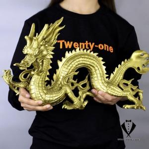 開運 龍 龍神真鍮（ブロンズ）製 花瓶〖特大〗 開運 龍 龍神 昇龍 花瓶 ブロンズ製（真鍮製）