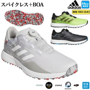 アディダス ゴルフシューズ LQB41 S2G SL ボア (スパイクレス/EEE相当)