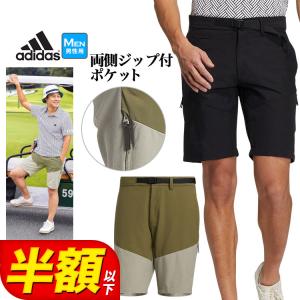 アディダス ゴルフウェア MGR94 ストレッチ カーゴ ショート パンツ （メンズ）｜F-NET GOLF Yahoo!店