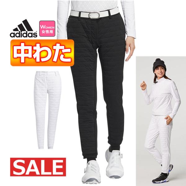 アディダス ゴルフウェア JTY84 保温 中わた BOS ロゴ アンクル丈 パンツ [*SLIM ...