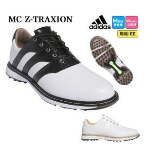 アディダス ゴルフシューズ LZH49 MC Z-TRAXION 靴ひも式 スパイクレス EE相当  （メンズ/レディース）｜f-netgolf