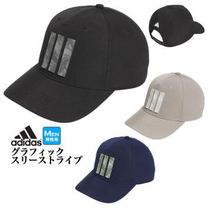 アディダス ゴルフ KVI35 グラフィック スリーストライプス クーリング キャップ [接触冷感スウェットバンド]（メンズ）