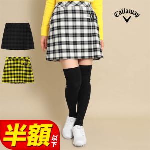 【LLサイズ】Callaway キャロウェイ サイドプリーツ スカート 黒 新品 Callaway キャロウェイ ゴルフウェア C22228202 サイドプリーツ