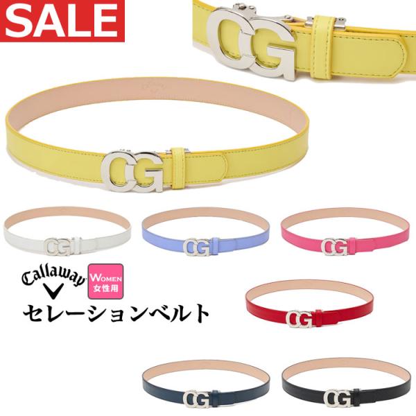 キャロウェイ ゴルフ C24192200 セレーションベルト  (レディース)