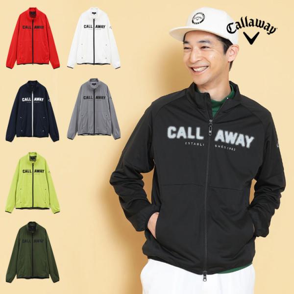 キャロウェイ ゴルフウェア C24215100 スターストレッチフルジップブルゾン [高ストレッチ、...