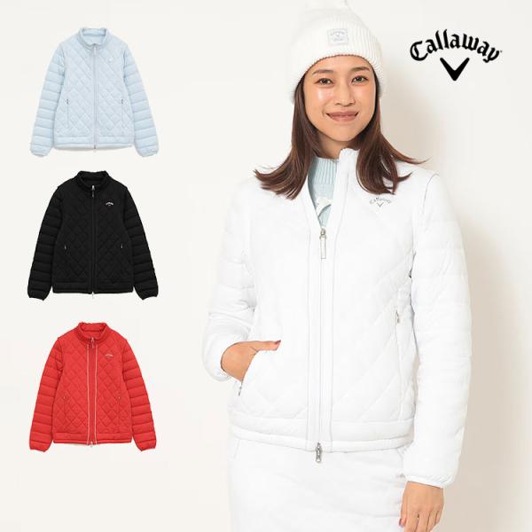 キャロウェイ ゴルフウェア C25215202 2WA Yフルジップ 中綿 ブルゾン [高ストレッチ...