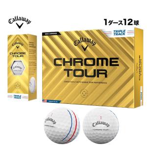 キャロウェイ ゴルフボール 24 CHROME TOUR トリプル・トラック ボール 1ダース(12球)｜f-netgolf