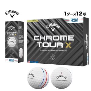 キャロウェイ ゴルフボール 24 CHROME TOUR X トリプル・トラック ボール 1ダース(12球)｜f-netgolf