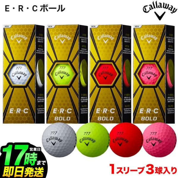 キャロウェイ ゴルフ E・R・C ボール 1スリーブ（3球） ERC ゴルフボール
