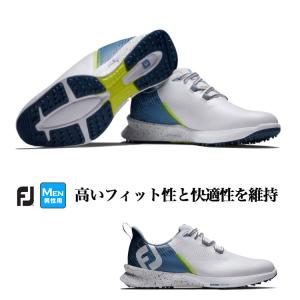 フットジョイ ゴルフシューズ FJ Fuel MEN  24 MEN'S FJ フュ―エル フラッシュ LACED スパイクレス （メンズ）【ウィズ：W】｜f-netgolf