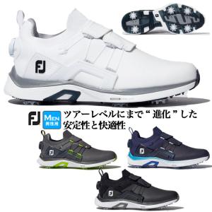 フットジョイ ゴルフシューズ   MEN'S ハイパーフレックス コア BOA （メンズ）【ウィズ：W】｜f-netgolf